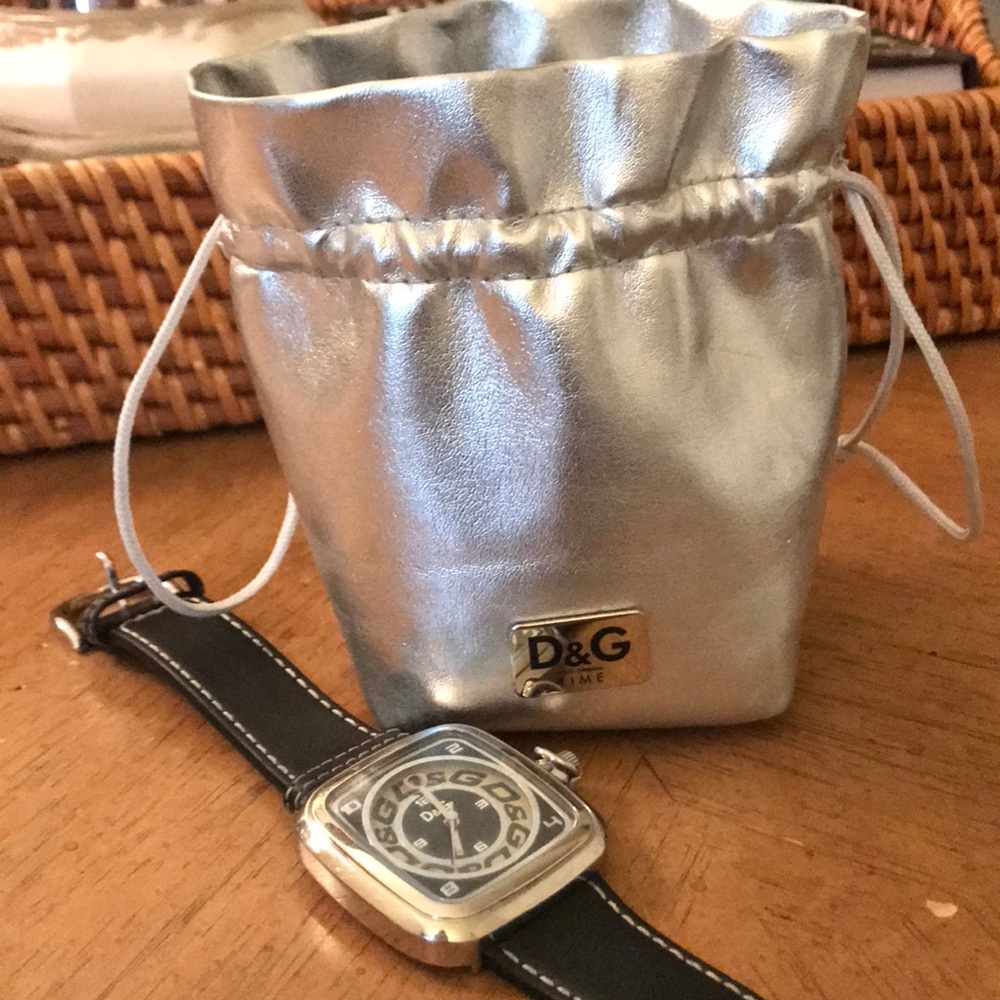 Dolce and Gabana Watch with bag